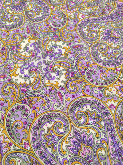 Павловопосадский платок Весенняя метель 2043-5