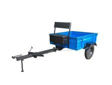 Телега ТПМ 1-121 "FORZA" МИНИ (300 кг, КОЛЕСА 4.00-10 КИТАЙ ,1-м сид. со спинкой, разъем. дышло)