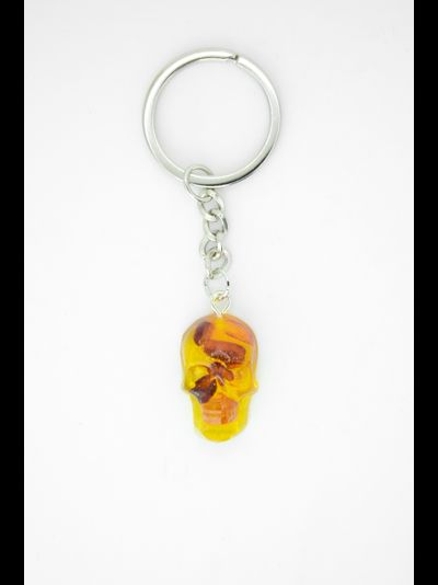Брелок "Череп плоский"