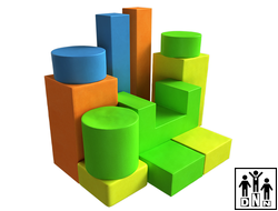 Мягкий конструктор «Фабрика»