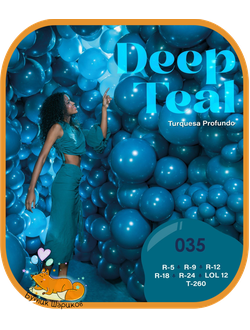 ГЛУБОКИЙ БИРЮЗОВЫЙ ПАСТЕЛЬ