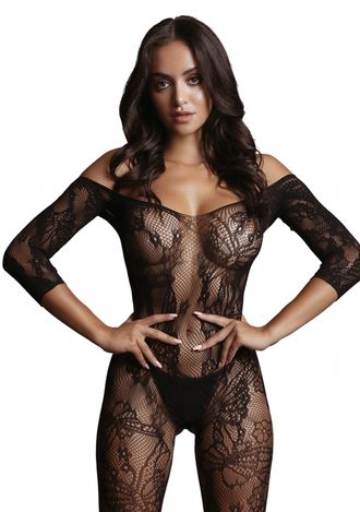 Кетсьюит (боди-комбинезон) Lace Sleeved Bodystocking