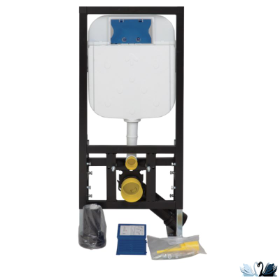 Инсталляция для унитаза Creavit GR5003.01 с кнопкой ARC GP8002.04 графитовая, матовая