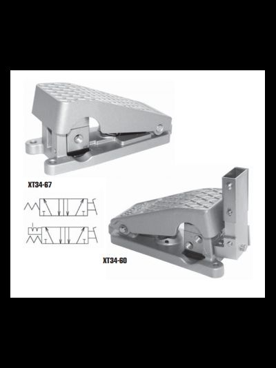 5/2 Педаль пневматическая XT34-67
