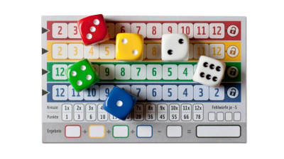 Настольная игра: Квикс (Qwixx)