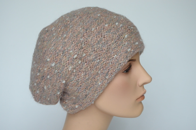 Итальянский розовый берет для женщин Вицио 1024