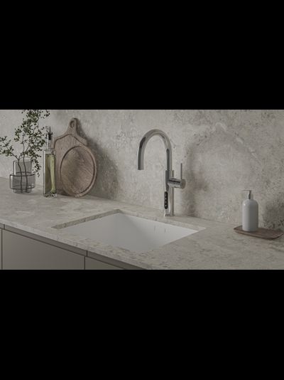 Система мгновенного кипячения воды с газацией и охлаждением 5в1 AQUAHOT ASPEN Chrome (хром)