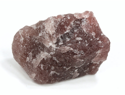 Кварц клубничный, необработанный "дикий" образец, Бразилия (41*30*27 мм, 51 г) №35145