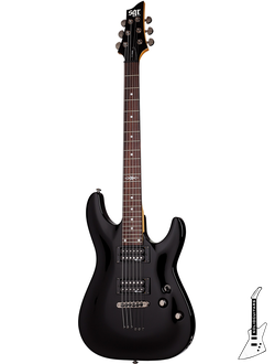 SCHECTER SGR C-1 BLK электрогитара