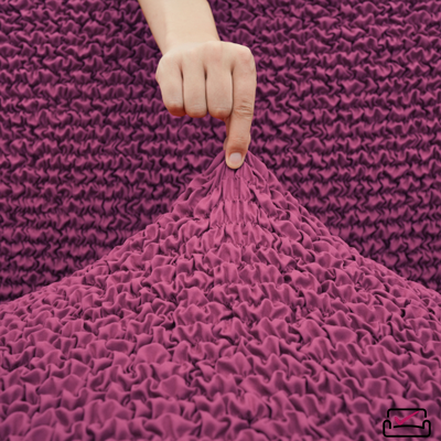 Чехол на 3х местный диван Микрофибра Малберри. Защита мягкой мебели от животных.