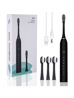 ЭЛЕКТРИЧЕСКАЯ ЗУБНАЯ ЩЕТКА SONIC TOOTHBRUSH X-3 ОПТОМ