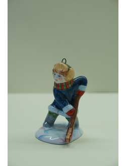 Хоккеист - зимние забавы