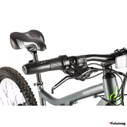 Электровелосипед Eltreco Walter (Серо-зеленый)