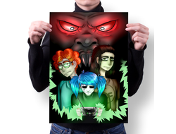 Плакат Sally Face, Салли Фейс №38