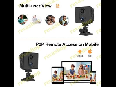 Мини-камера видеонаблюдения 4G 3000 мАч 3 Мп 1080P Full-HD с функцией ночного видения