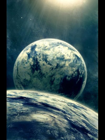 Купить греющую картину с фэнтези фантастический мир 3