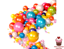 Посыпка микс "Цветное  ассорти", 50 гр