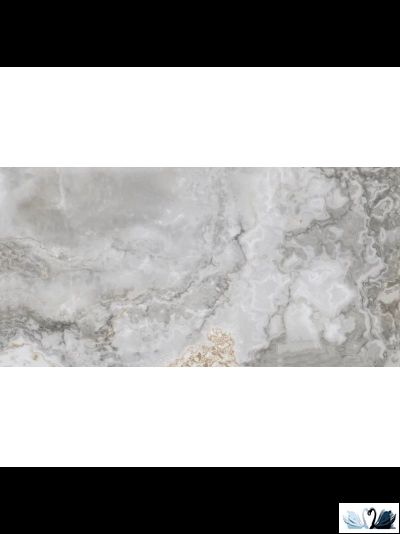 Керамогранит Eurotile Jersey 738 60x120 см Glossy серый оникс глянец
