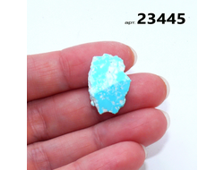 Бирюза натуральная (необработанная) Армения арт.23445: 2,3г - 21*15*9мм