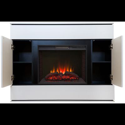 Угловой электрокамин Харис WT с очагом Sparta 25.5 LED