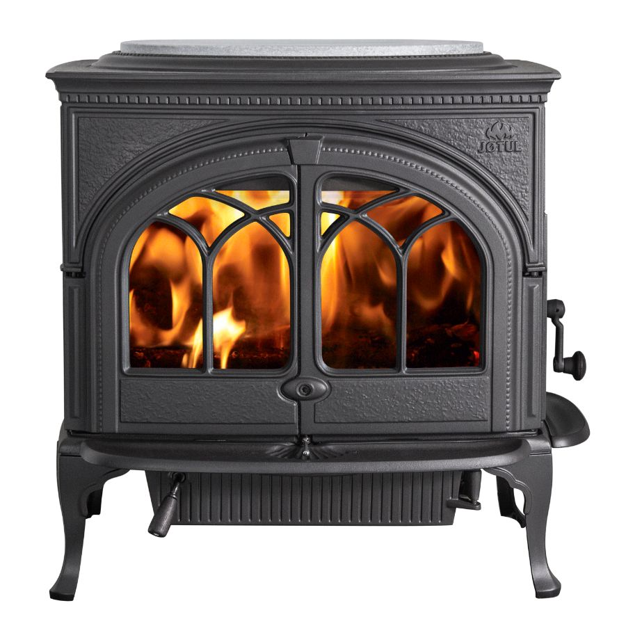 Печь Jotul F600 со стеатитовой плитой сверху, как опция