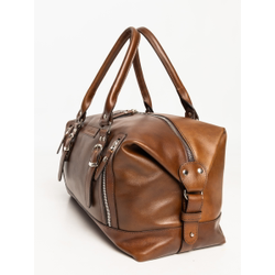 Кожаная дорожная сумка Ravenna Premium brown (арт. 4047-63)