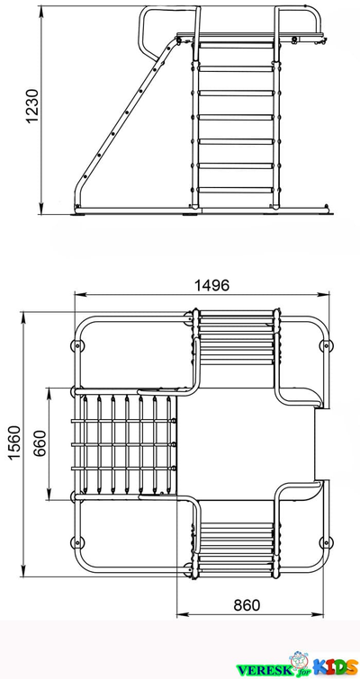 Напольный ДСК Вереск Модель №7 в Воронеже