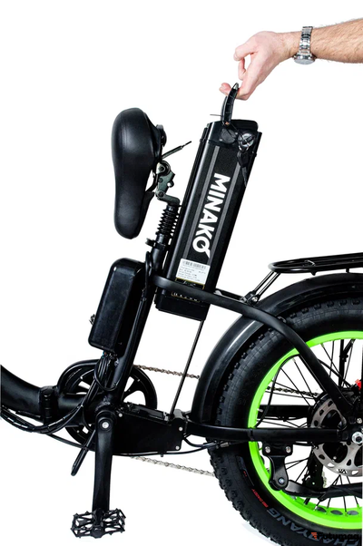 Электровелосипед Minako F11 Dual Салатовый