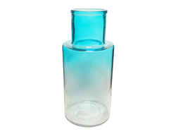Ваза стеклянная BLUE 22 см