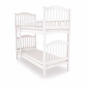 Двухъярусная кровать Nuovita Altezza Due Bianco/Белый