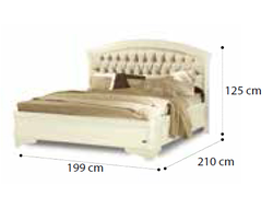 Кровать "Giorgione Capitonne" 180х200 см