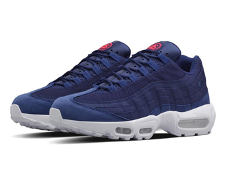 Nike Air Max 95 X Stussy Blue White (41-45) Арт. 112MFA