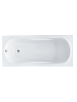 Акриловая Ванна Santek Каледония 150х75 (150 на 75) каркас, слив-перелив