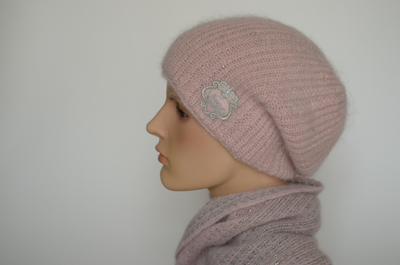 Берет Vizio 1119 B розовый