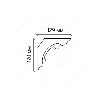 Карниз орнаментальный SK26Z