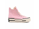 кеды Converse Chuck 70 Plus розовые высокие на платформе A04366C фото