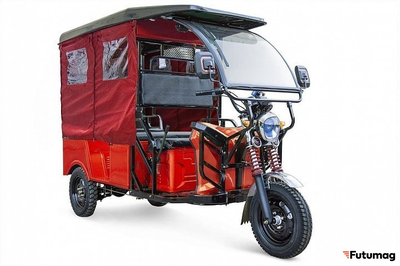 Rutrike Рикша 60V1000W Красный