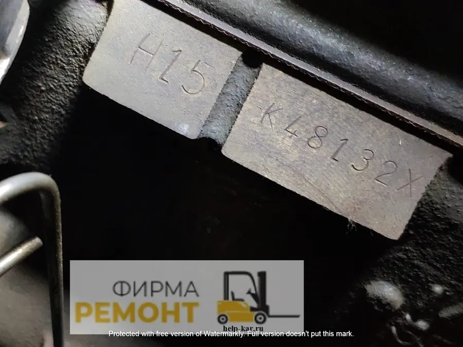 Техническое обслуживание вилочного погрузчика