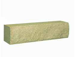 Кирпич гиперпрессованный рваный ложковый горчичный М250