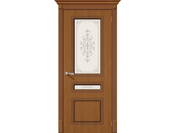 Дверь Межкомнатная "Стиль" Ф-11 (Орех) ПО