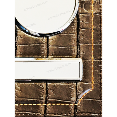 «КРОКОДИЛ» КОЖАНАЯ ОБЛОЖКА ДЛЯ АВТОДОКУМЕНТОВ В КОМПЛЕКТЕ С ЛИНЗАМИ. ЦВЕТ: СВЕТЛО-КОРИЧНЕВЫЙ