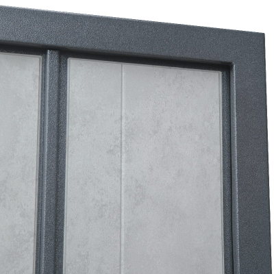 Стальная дверь    «Байкал» (двустворчатая)