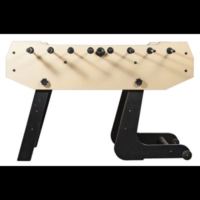 Игровой стол — футбол складной «Maccabi» (140×75×89, светлый)