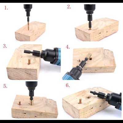 Бита М6 для закручивания футорок по дереву