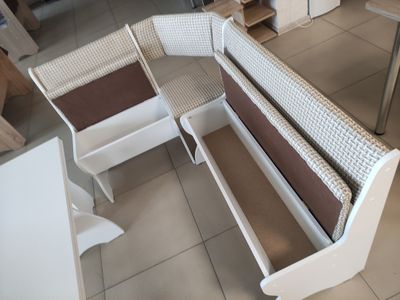 Кухонный уголок "Березка эконом белый new " (БР)