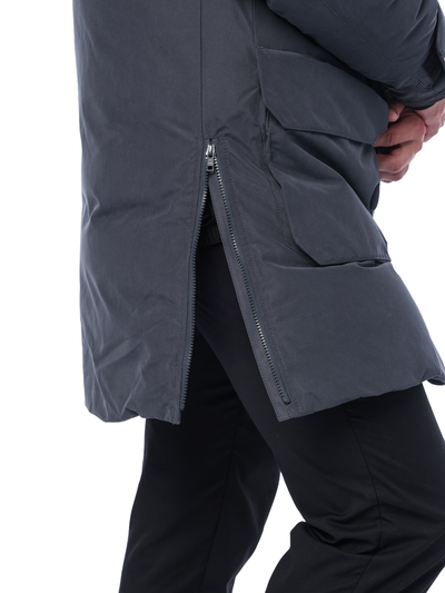 Куртка BRODEKS KW233 VIP пуховая, цв. серый