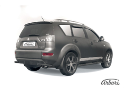 Уголки d57 Arbori черн. для Mitsubishi OUTLANDER XL 2007-2009 ( AFZDAMXL12B )