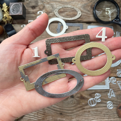 Набор ножей для вырубки «Библиотечный учет»