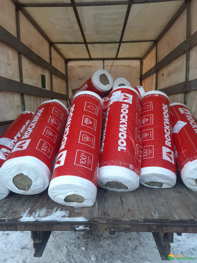 Мат прошивной РОКВУЛ ВАЙРЕД МАТ105 Кф1 4000x1000x50 мм, EI 150 мин, НГ