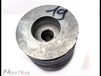 Шкив КАСКАД ведомый двигателя посадка 19,05 мм